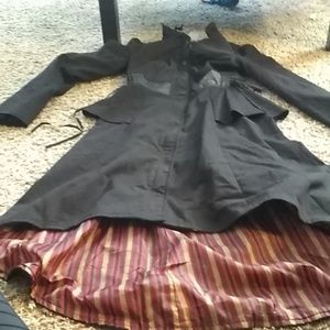 Queen of hearts/mad hatter jacket